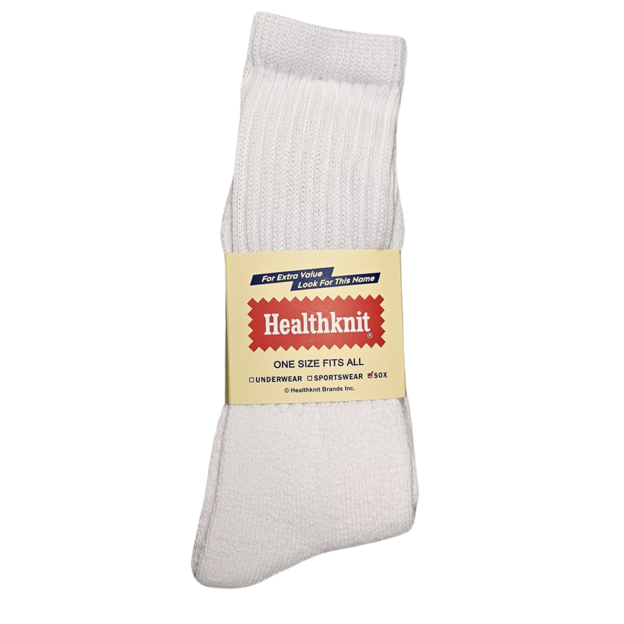 Healthknit Socks 3 Pack in White