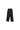 Optimistic Runners PERFERATED WIDE PANTS - Black