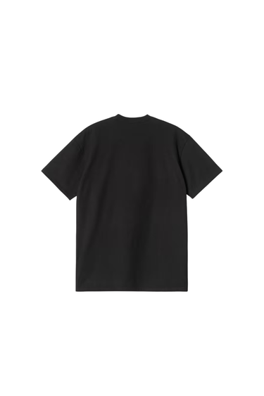 Carhartt WIP S/S Pocket Heart T-Shirt - Black/Red