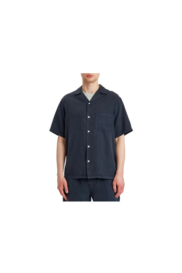 Portuguese Flannel Dogtown Shirt - Navy