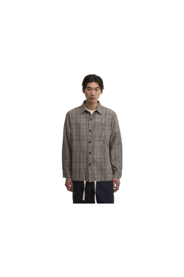 Barbour Fife Checked Overshirt - Neutral