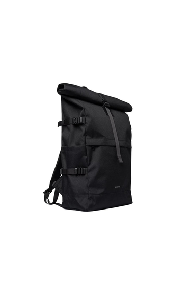 Sandqvist Icon Roll-Top Backpack - Black