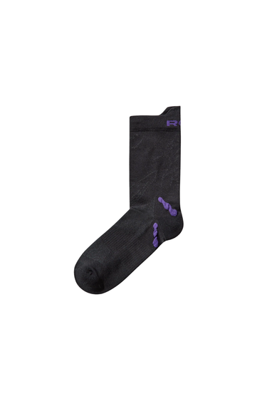 ROA Ryli Q-Skin Technical Crew Socks - BLACK