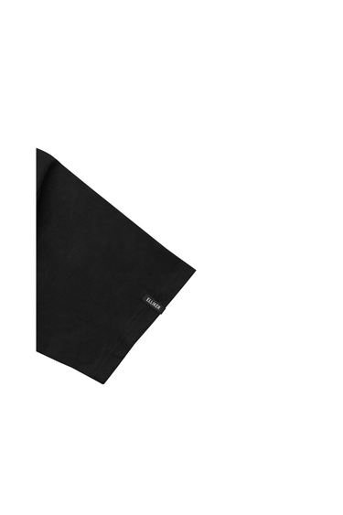 Elliker Rill Bluebell Print S/S T-Shirt - Black