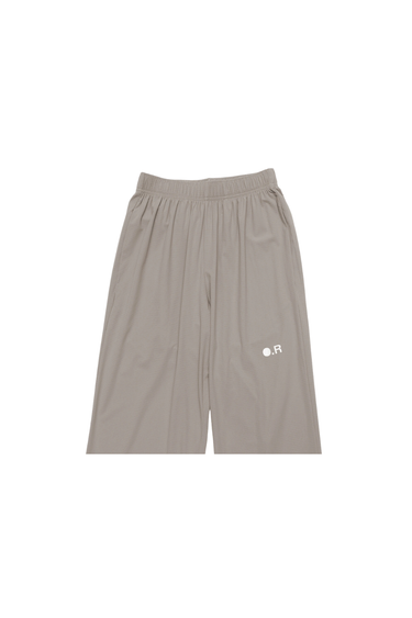 Optimistice Runners PERFORATED WIDE PANTS- Camel