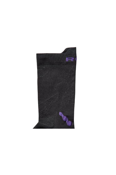 ROA Ryli Q-Skin Technical Crew Socks - BLACK