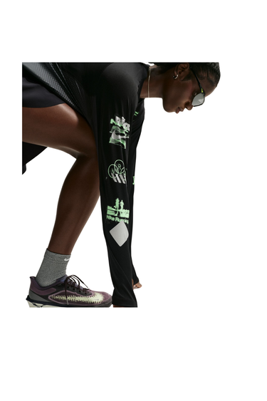Nike Swift Long Sleeve (Women's) Running Top - Black/Iron Grey/Reflective Silv