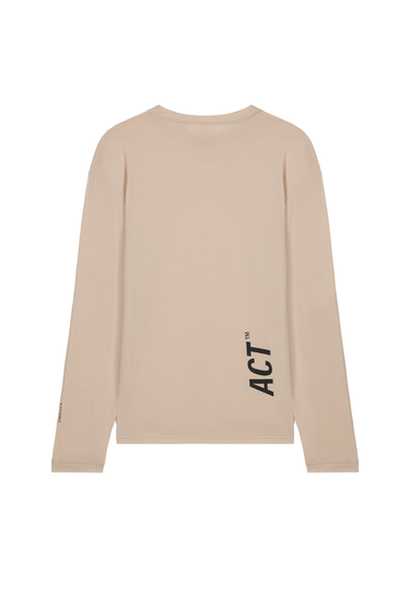 ACT Running BioPerf L/S T-Shirt - Beige