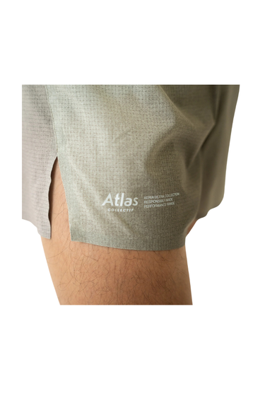 Atlas Collectif Aeria Ultra Race 4" Run Shorts - Gradient Olive