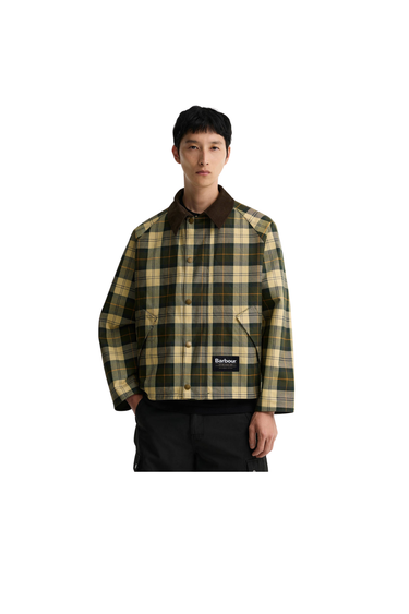 Barbour OS Reversible Transporter Casual Jacket - Sage / Ancient