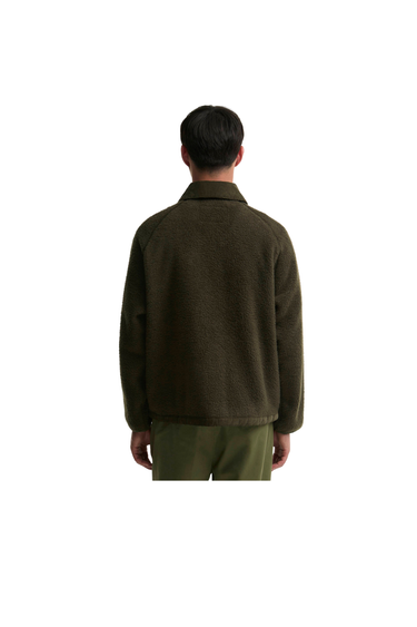 Barbour Transport Fleece Jacket - Sage