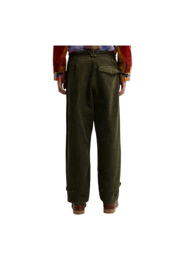 Barbour x Norbit Oversized Cord Trousers - Olive