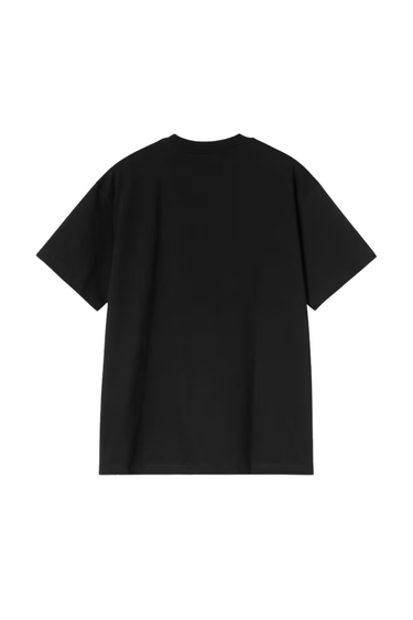 CARHARTT WIP S/S TIPSY TYPE T-SHIRT - BLACK