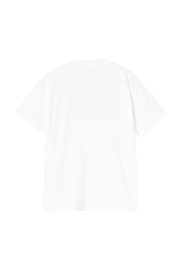 CARHARTT WIP S/S TIPSY TYPE T-SHIRT - WHITE