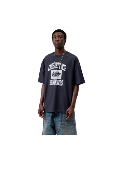 Carhartt WIP S/S 1989 Winners T-Shirt - Dark Navy Heavy Stonewash