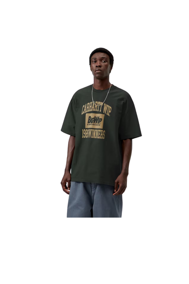 Carhartt WIP S/S 1989 Winners T-Shirt - Raven Heavy Stonewash
