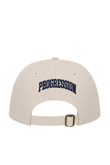 PROGRESS RUNNING CLUB JAPAN 'ARC LOGO' CAP - Beige / Navy