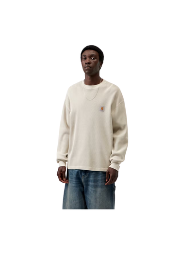 Carhartt WIP L/S Vista Waffle T-Shirt - Fleur de Sel