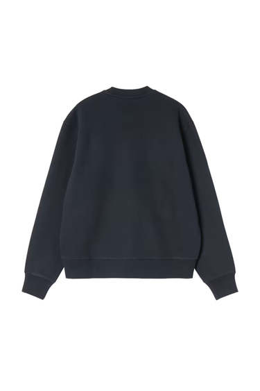 Carhartt WIP Mack Sweat - Dark Navy/Wax