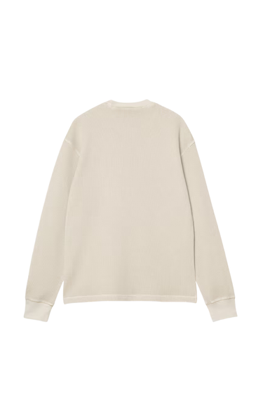 Carhartt WIP L/S Vista Waffle T-Shirt - Fleur de Sel