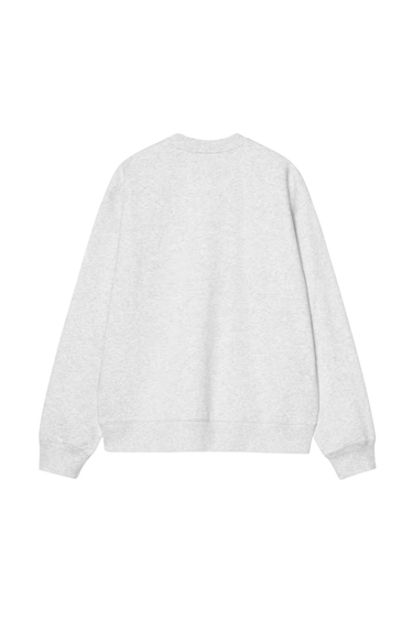 Carhartt WIP Mack Sweat - Ash Heather/Black