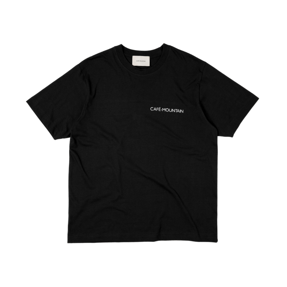 Cafe Mountain Clubhouse T-Shirt In Black