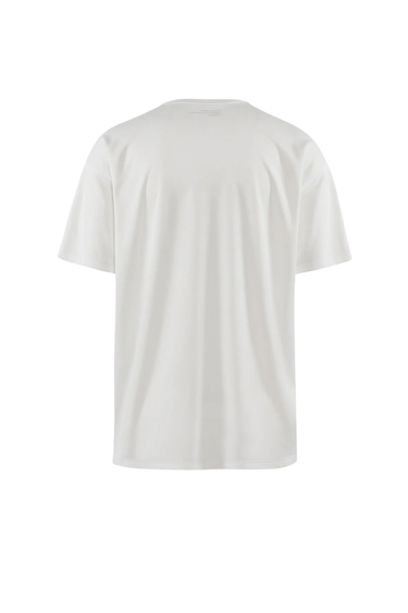 District Vision Short Sleeve Boxy Training Tee - Lunar White Flame
