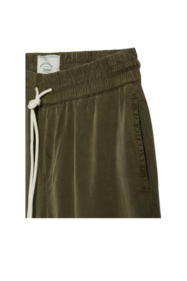 PORTUGUESE FLANNEL DOGTOWN SHORTS - OLIVE
