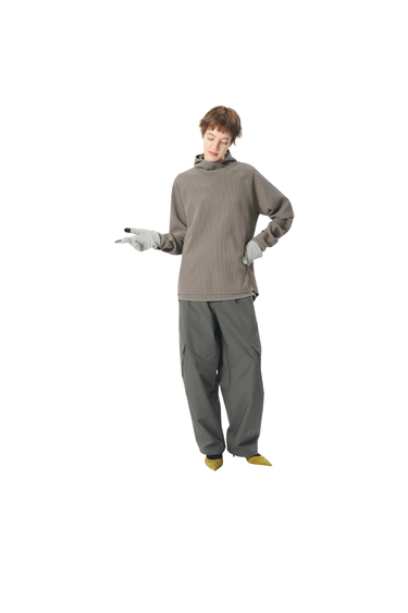 Goldwin WF Light L/S Hoodie - Arid Beige