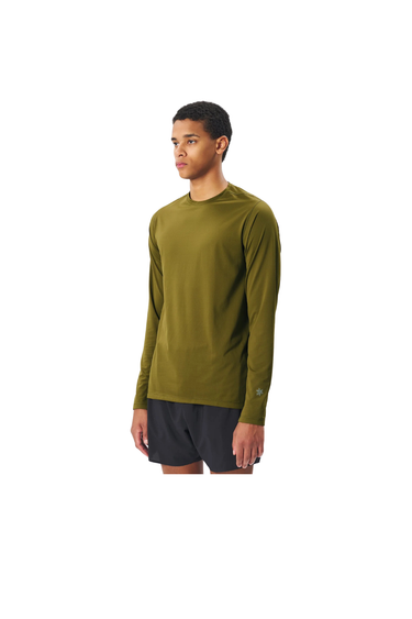 Goldwin WF Dry L/S T-Shirt - Uguisucharoku