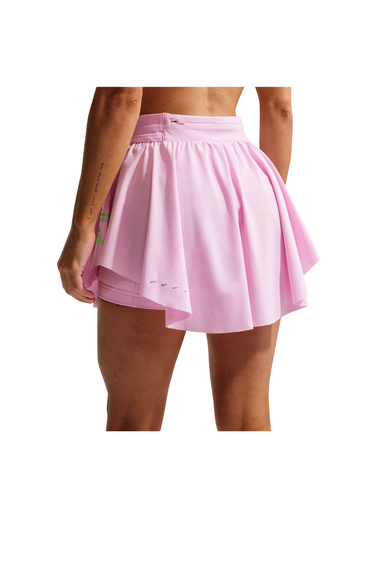 Nike Swift Dri-Fit Running Skort - Pink Rise/Black/Illusion Green