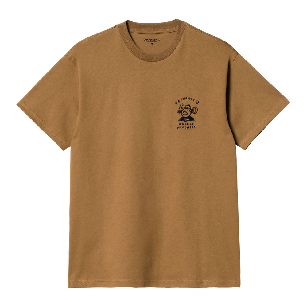 Carhartt WIP S/S Icons T-Shirt In Hamilton Brown/Black