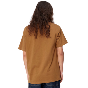 Carhartt WIP S/S Icons T-Shirt In Hamilton Brown/Black