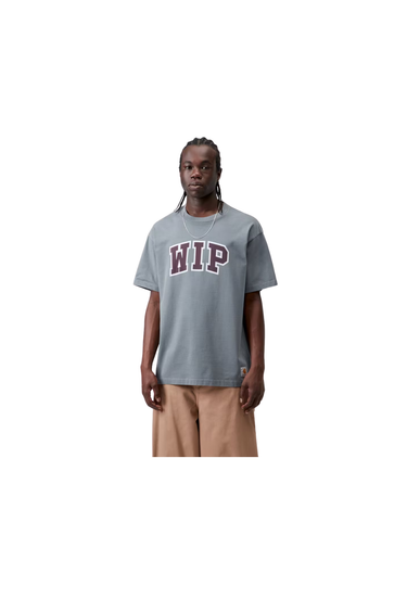 CARHARTT WIP S/S WIP III T-Shirt - Cozy Blue, Heavy stone wash