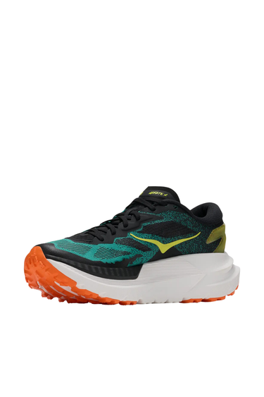 Hoka Mafate X - Black / Electric Aqua