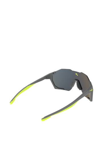 NIKE CHARGED SHIELD - MATTE SMOKE GREY/GREEN LENS