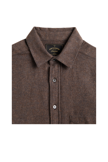 Portuguese Flannel Suavis Shirt - Brown