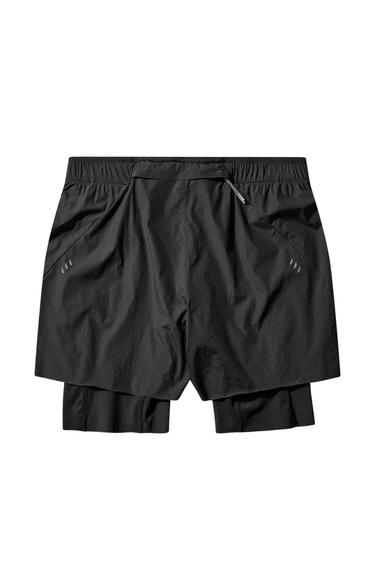 ROA Helder 5 Inch 2-in-1 Running Shorts - Black