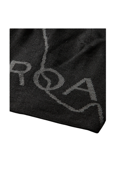 ROA Logo Wool Beanie - Deep Black