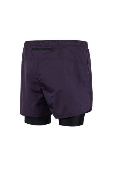 District Vision Ultralight Nylon Trail Shorts - Nightshade/Black