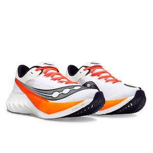 Saucony Endorphin Pro 4 in White and Black