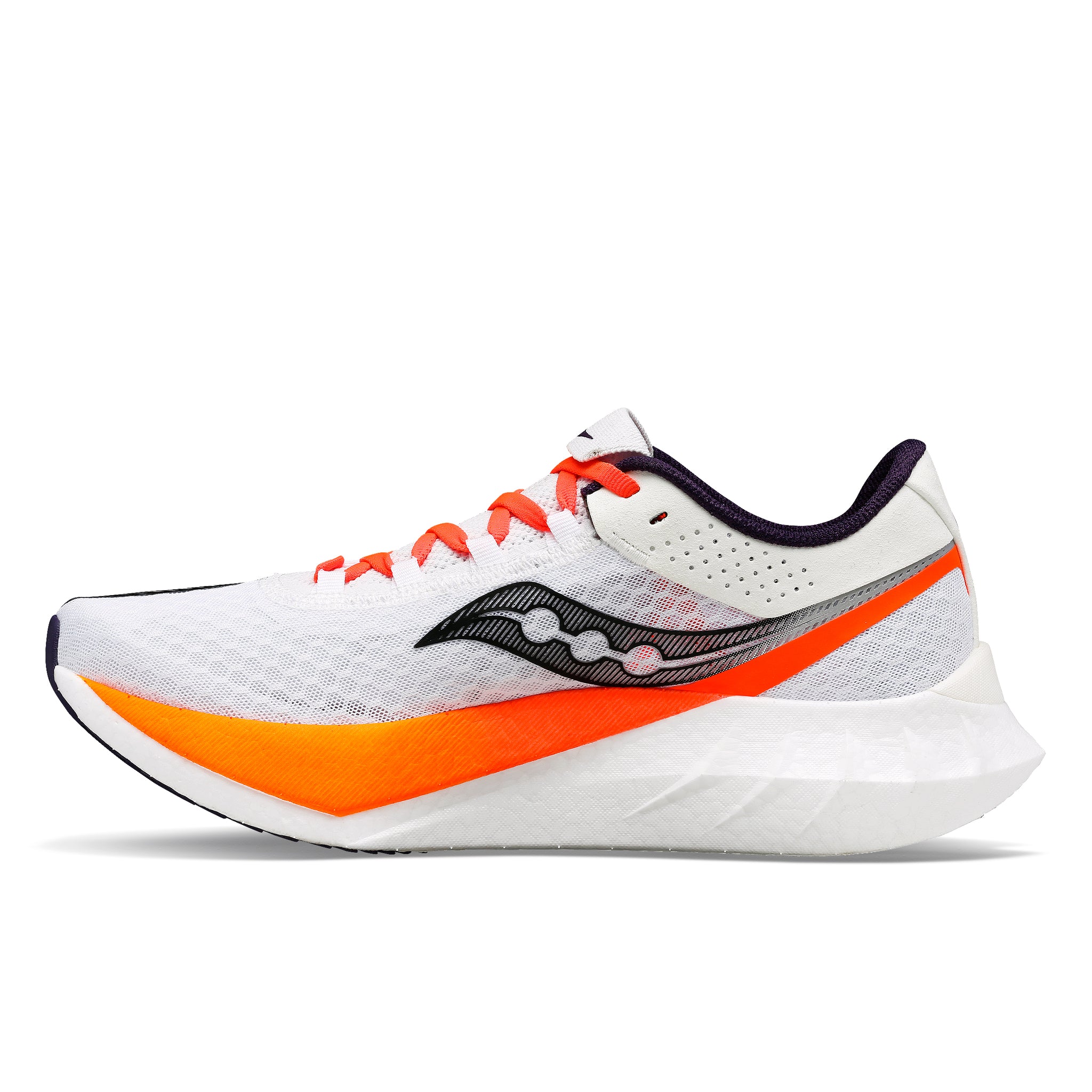 Saucony Endorphin Pro 4 in White and Black