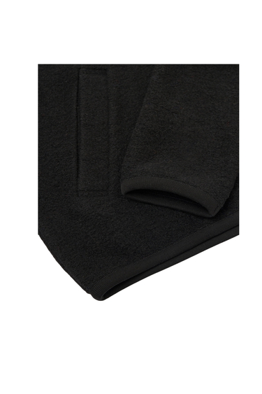 Universal Works Wool Fleece Zip Bomber Jacket - Black
