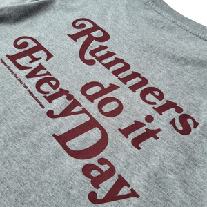 Progress Running Club Everyday Tee Short Sleeve T-Shirt in Grey