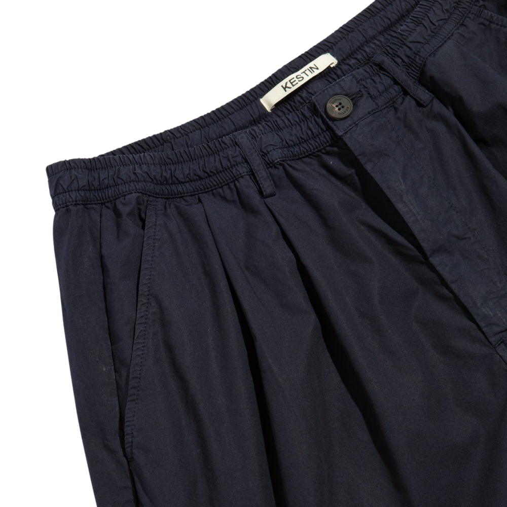 Kestin Clyde Pant in Navy Cotton Twill