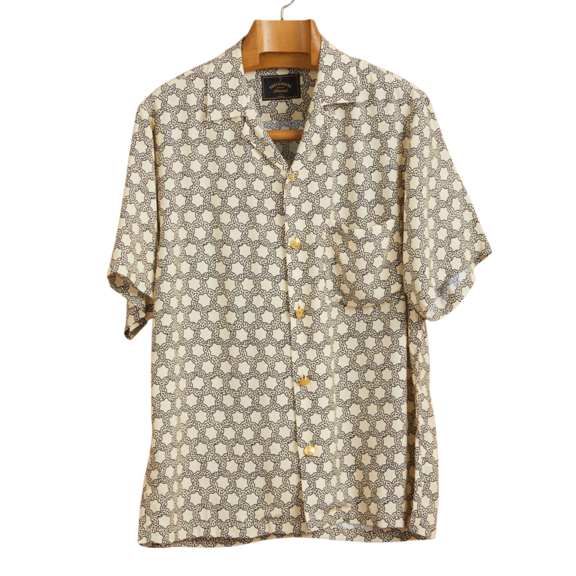 Portuguese Flannel Select Shirt in Beige