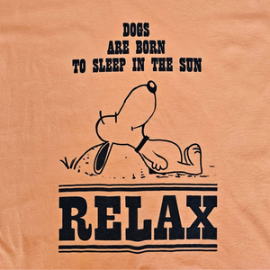 Wild Donkey Relax T-Shirt in Extra Strong Washed Orange