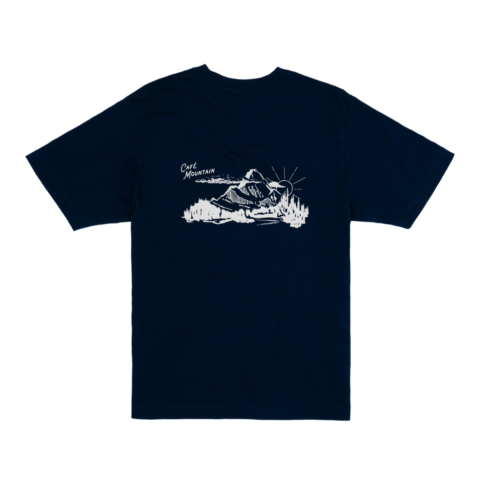 Cafe Mountain Legacy T-Shirt In Black