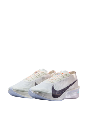 Nike Vaporfly 4 Road (Women's) Racing Shoes - Barely Green/Purple Dynasty-Chalk