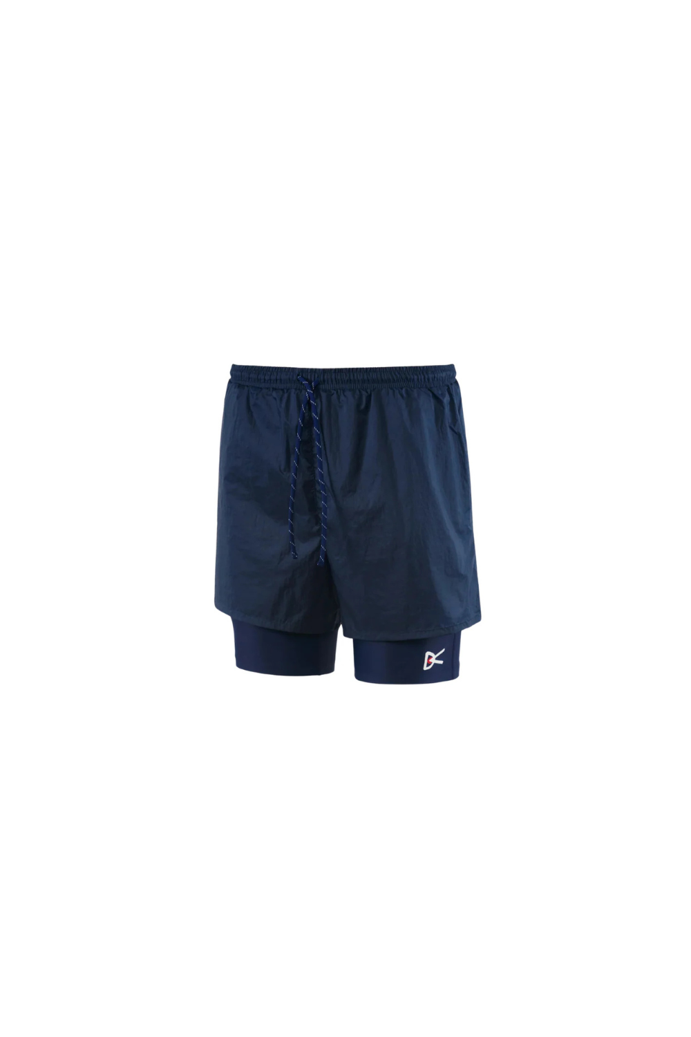 District Vision Ripstop Layered Trail Shorts - Midnight/ Indigo